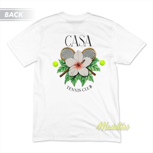 Casablanca Casa Tennis Club Floral T-Shirt