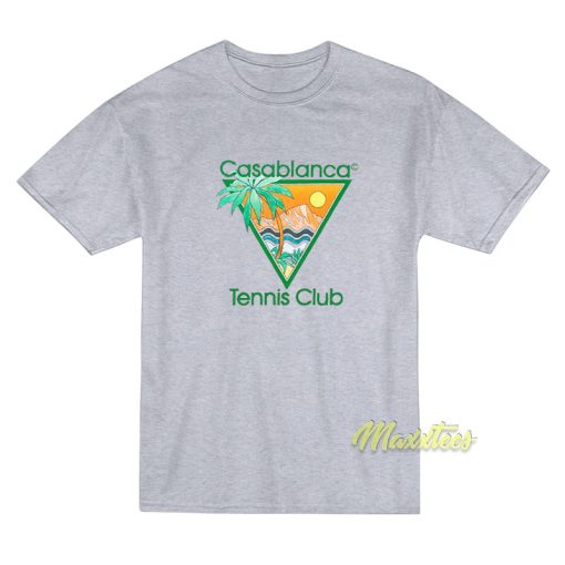 Casablanca Tennis Club Crew T-Shirt