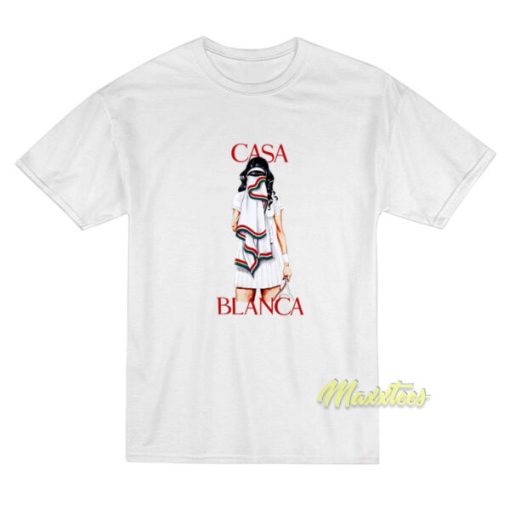 Casablanca Tennis Girl Unisex T-Shirt