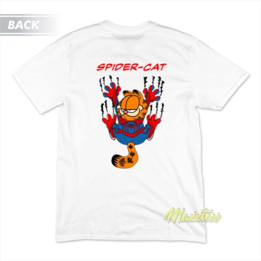 Cat Garfield Spider T-Shirt