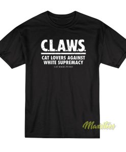 Cat Magic Punks Claws Cat Lovers Against White T-Shirt