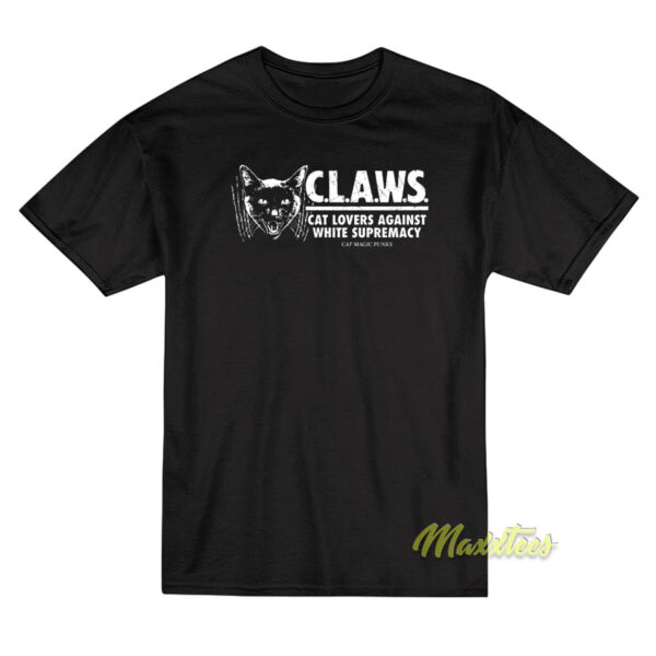 Cat Magic Punks Claws Cat Lovers T-Shirt Cat Magic Punks Claws Cat Lovers T-Shirt