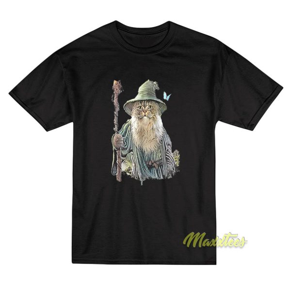 Cat The Mountain Catdalf T-Shirt Cat The Mountain Catdalf T-Shirt