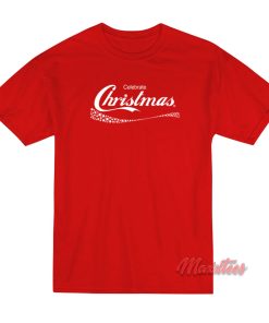 Celebrate Christmas Coca Cola T-Shirt