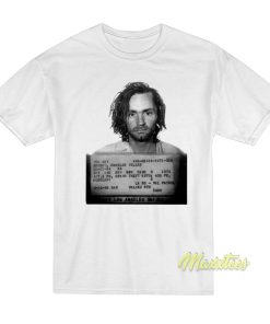 Charles Manson Mugshot T-Shirt