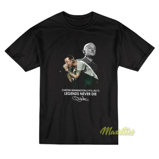 Chester Bennington Legend Never Die T-Shirt