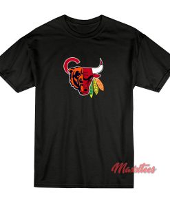 Chicago Sports Team Mashup T-Shirt