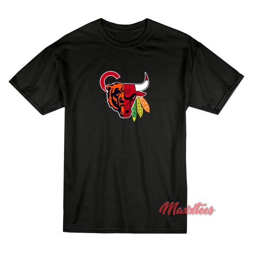 Chicago Sports Team Mashup T-Shirt