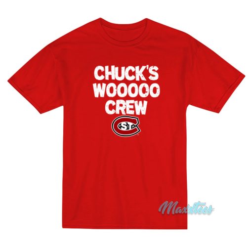 Chuck’s Wooooo Crew St Cloud State Huskies T-Shirt