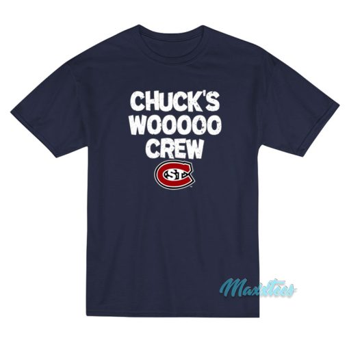 Chuck’s Wooooo Crew St Cloud State Huskies T-Shirt