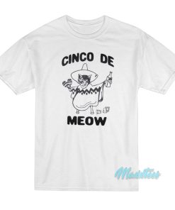 Cinco De Mayo Meow Cat Beer Spanish T-Shirt 1 Cinco De Mayo Meow Cat Beer Spanish T Shirt 2
