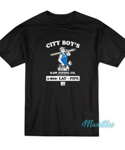 City Boy’s Raw Piping Co Lay Pipe T-Shirt