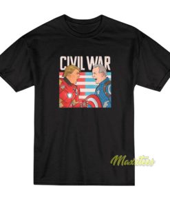 Civil War Marvel Trump and Biden T-Shirt