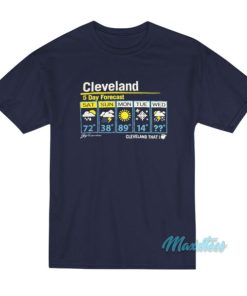 Cleveland 5 Day Forecast T-Shirt