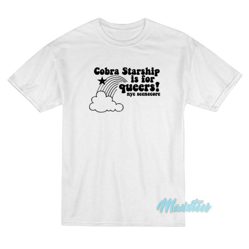 Cobra Starship Is For Queers Nyc Scenecore T-Shirt