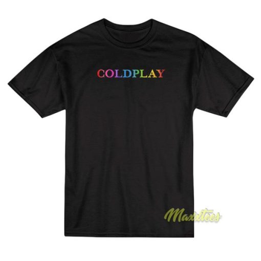 Coldplay Rainbow T-Shirt