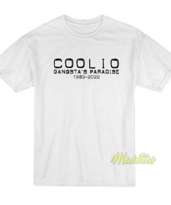 Coolio Gangsta Paradise 1963-2022 T-Shirt
