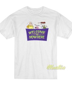 Courage The Cowardly Dog Welcome To Nowhere T-Shirt