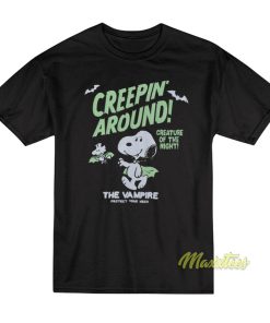 Creepin Around Creature Of The Night The Vampire T-Shirt