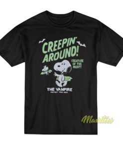 Creepin Around Creature Of The Night The Vampire T-Shirt