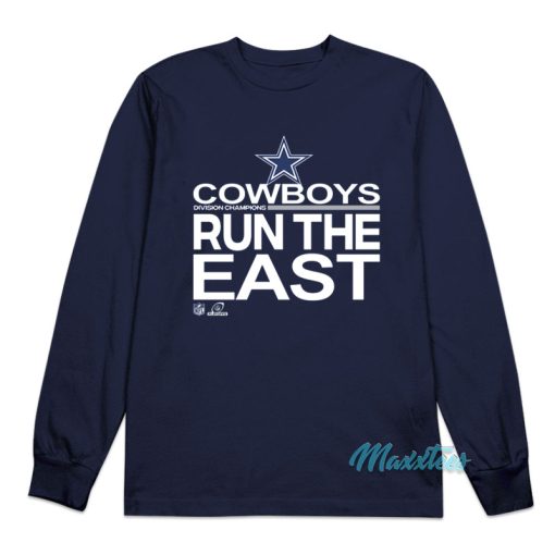 Dallas Cowboys Run The East Long Sleeve Shirt