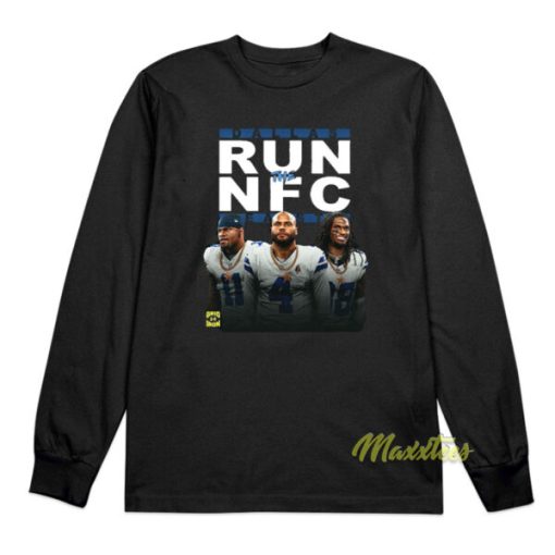 Dallas Cowboys Run The Nfc East Long Sleeve Shirt