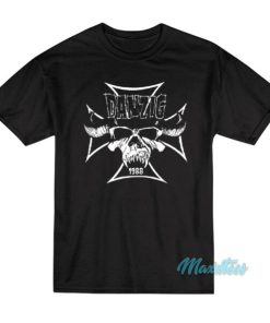 Danzig Iron Cross Skull 1988 T-Shirt