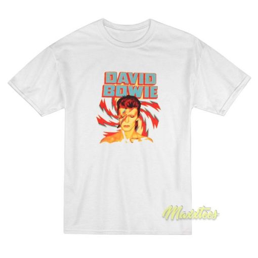 David Bowie Aladdin Sane Gold T-Shirt