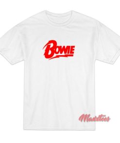 David Bowie Logo T-Shirt Cheap Custom