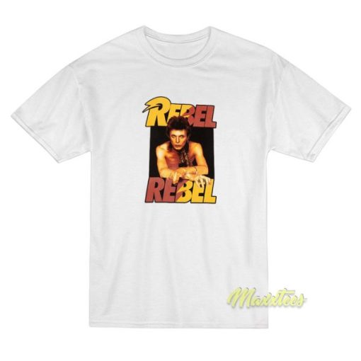 David Bowie Rebel Rebel Photo T-Shirt