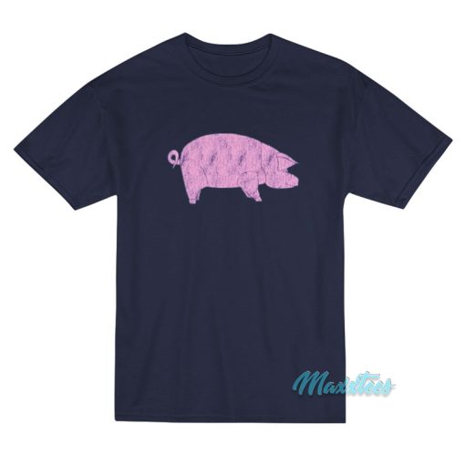 David Gilmour Pink Floyd Animals Pig T-Shirt