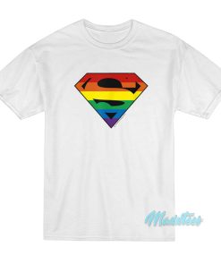 Dc Comics Pride Superman Logo T-Shirt