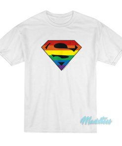 Dc Comics Pride Superman Logo T-Shirt