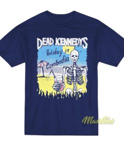 Dead Kennedys Holiday in Cambodian Skeleton T-Shirt