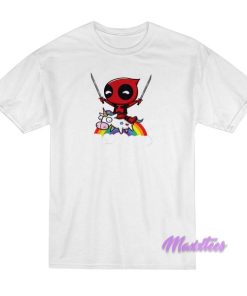 Deadpoll Riding A Unicorn T-Shirt