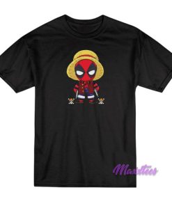Deadpool Luffy Funny One Piece T-Shirt