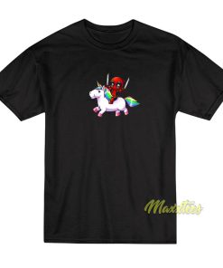 Deadpool Riding A Unicorn T-Shirt