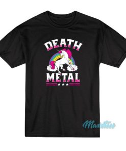 Death Metal Rainbow Unicorn T-Shirt