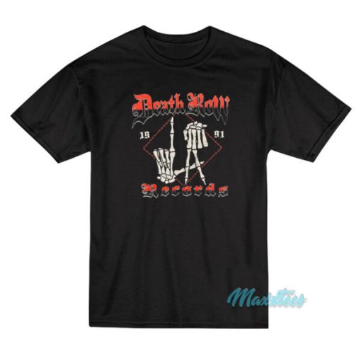 Death Row Records LA Skeleton T-Shirt