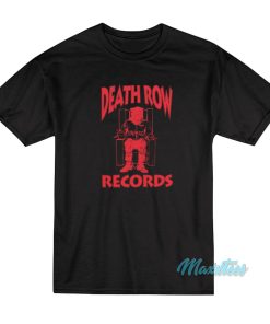 Death Row Records Logo Red T-Shirt