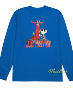 Detroit Joe Pistons Snoopy Long Sleeve Shirt