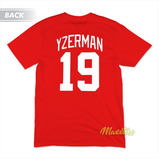 Detroit Red Wings Steve Yzerman T-Shirt