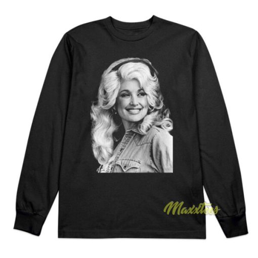 Dolly Parton Portrait Long Sleeve Shirt