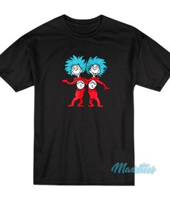 Dr Seuss Thing 1 And Thing 2 Buddies T-Shirt