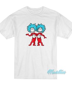 Dr Seuss Thing 1 And Thing 2 Buddies T-Shirt