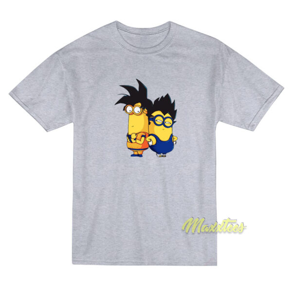 Dragon Ball Son Goku Vegeta Minion T-Shirt Dragon Ball Son Goku Vegeta Minion T-Shirt