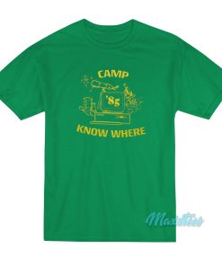 Dustin Stranger Things Camp Know Where T-Shirt