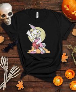 Psycho Chainsaw Bunny Halloween T Shirt