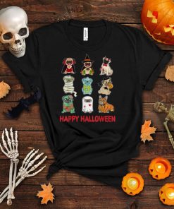 Pug Happy Halloween Cute Spooky Costume Pug Lovers Kids Boys T Shirt