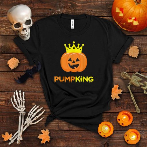 PumpKing PumpQueen PumpKid Matching Family Halloween Party T Shirt